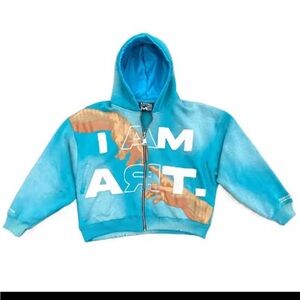 Others Follow Vibrant Blue 'I Am Art' Hoodie